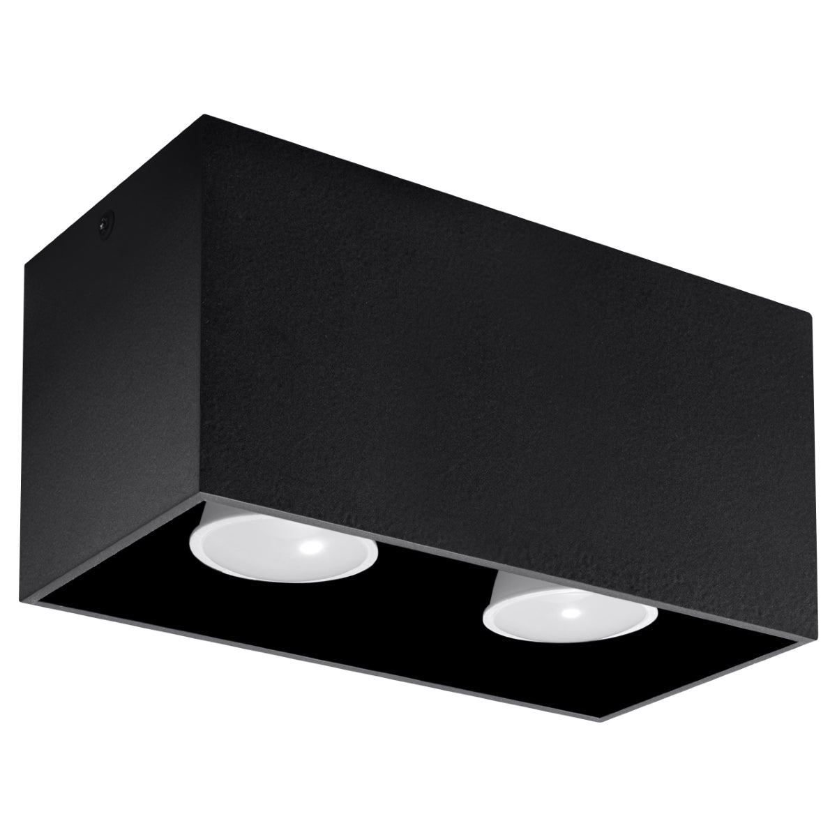 Plafonnier Rectangle LED noir