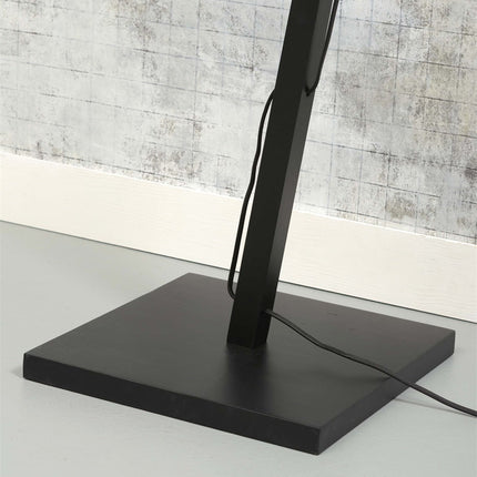Lampadaire Tahiti Bambou Noir 150 cm