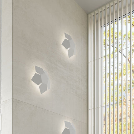 Applique Géométrique Pentagone blanc