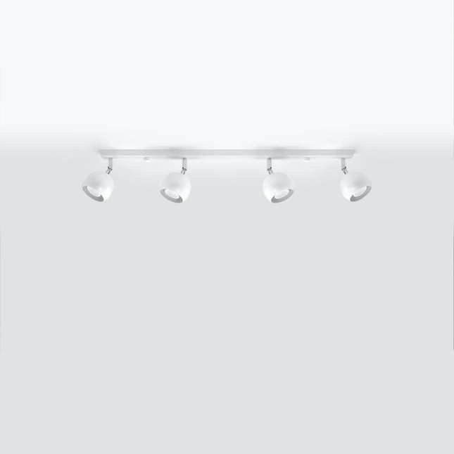 Ocular LED-Deckenleuchte 4L weiß