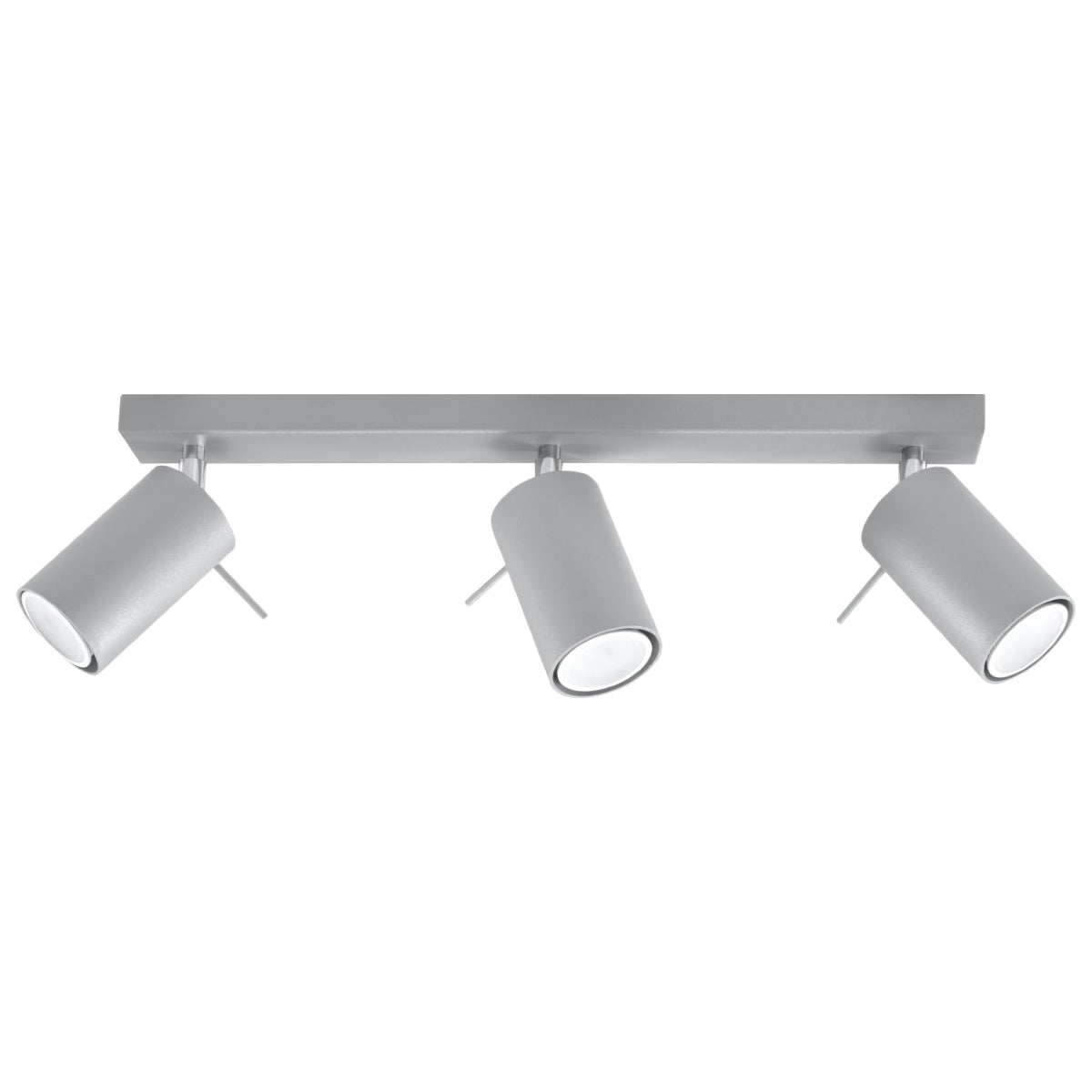 Directional ceiling light 3 LED gray