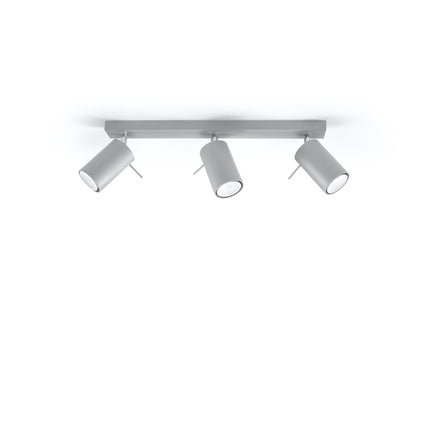 Richtungsdeckenleuchte 3 graue LEDs