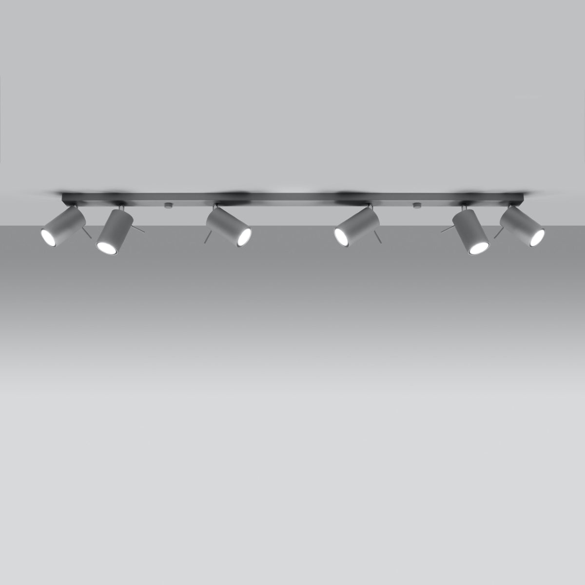 Directional Ceiling Light 6L LED Grey