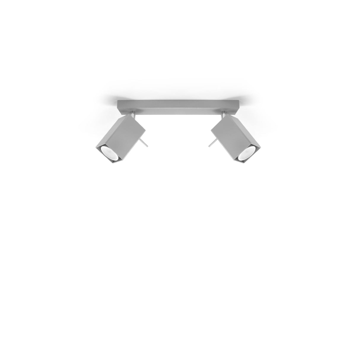 Directional Ceiling Light Square 2 gray