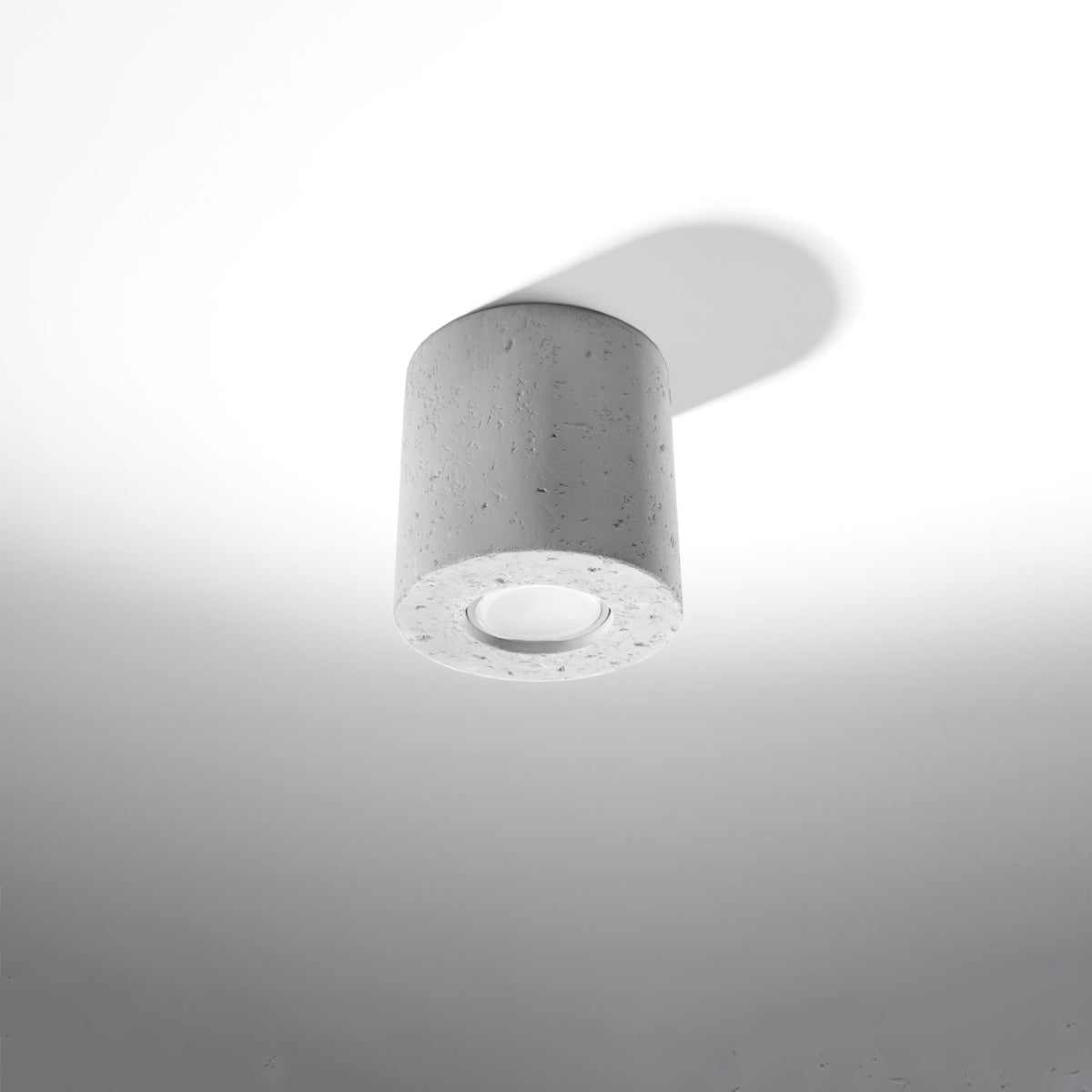 Plafonnier Cylindre LED béton