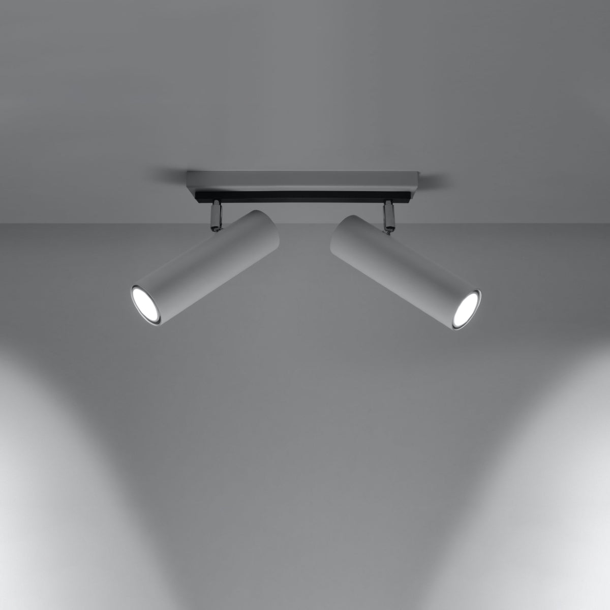 Adjustable Tube Ceiling Light 2 white