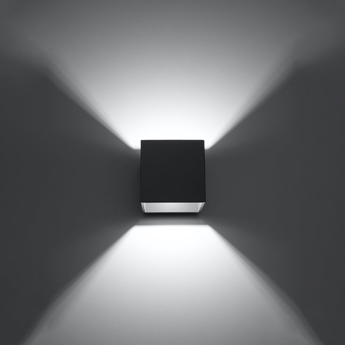 Applique Cube LED anthracite