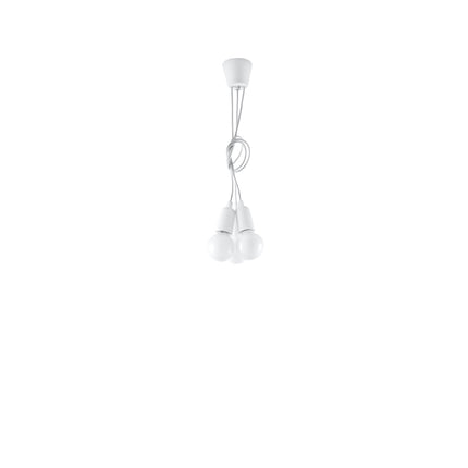 Lampe suspendue Ligne Pure 3 blanc