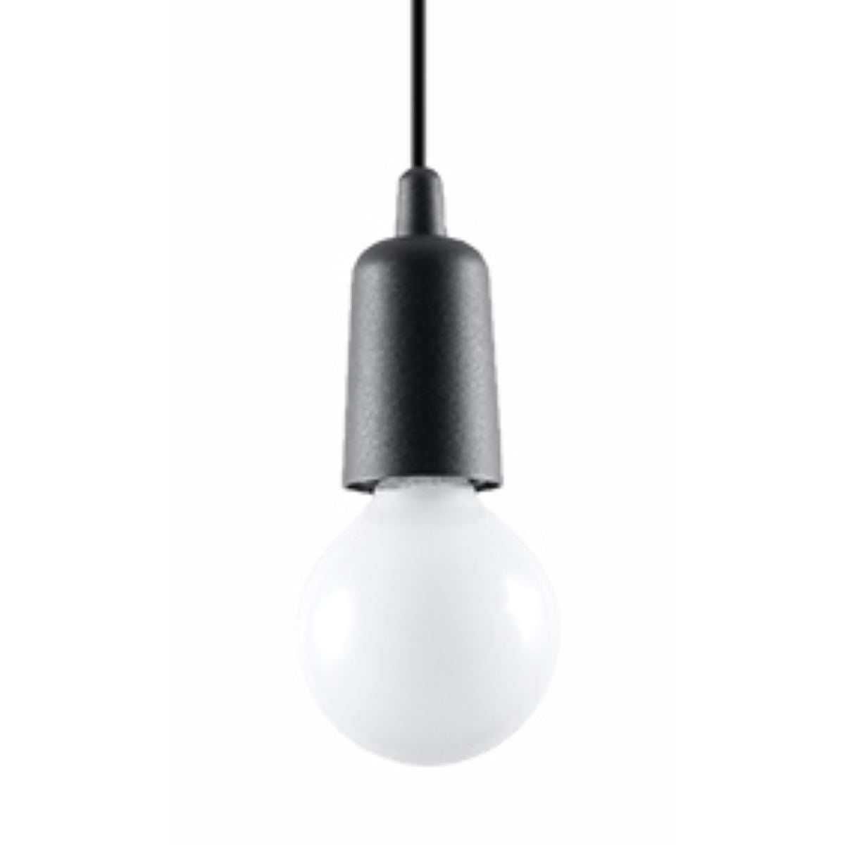 Lampe pendante DIEGO 1 noir