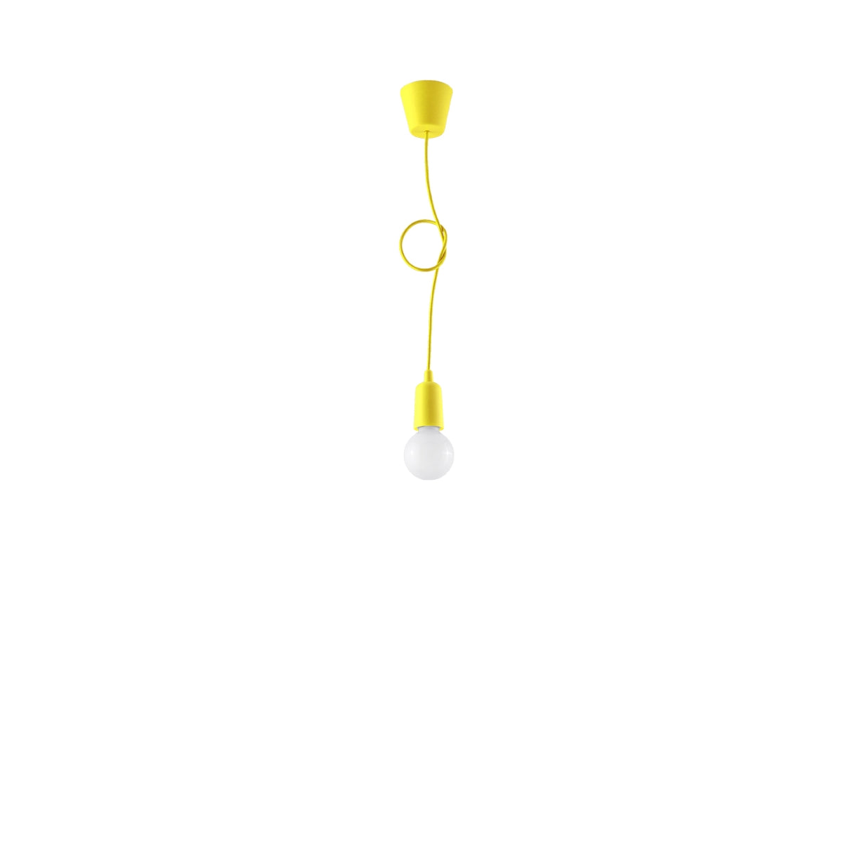 Pure Line 1 yellow pendant lamp