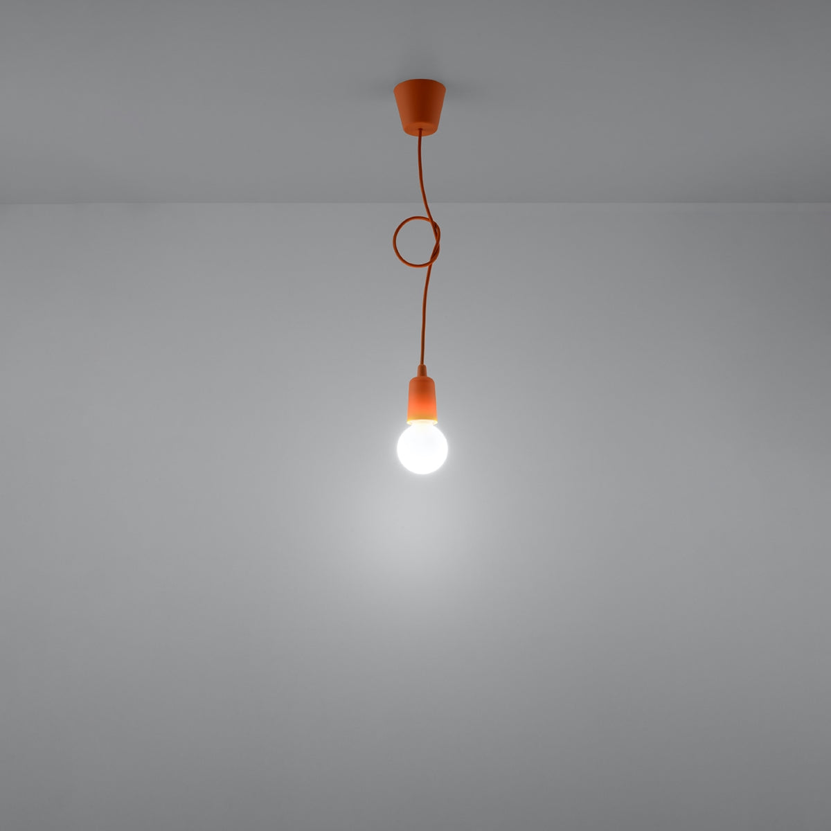 Pure Line 1 orange pendant lamp