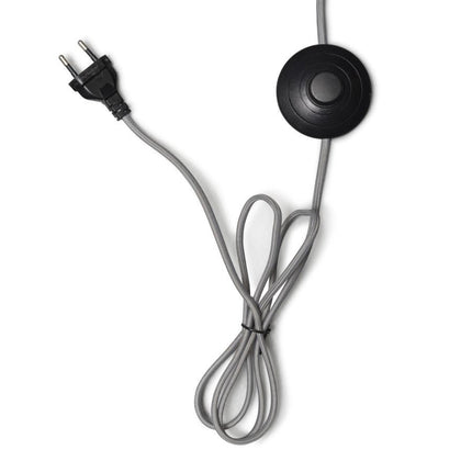 Bali Stehleuchte Natur und Schwarz Bambus 218 cm