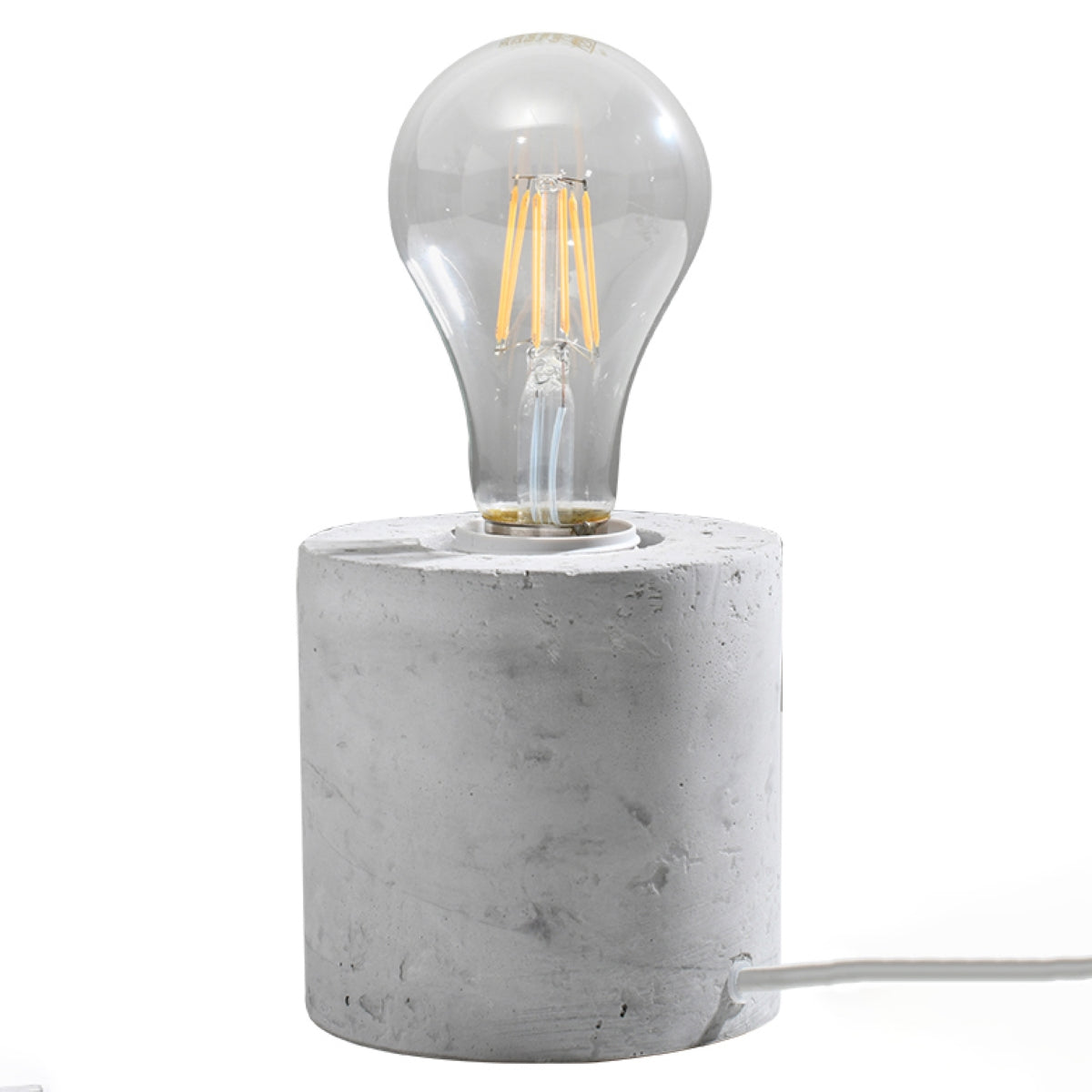 Pure Circular concrete table lamp