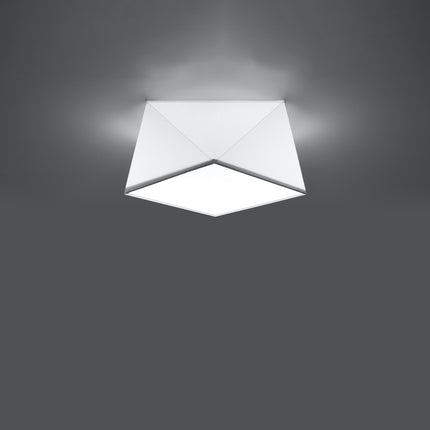 Geometric Ceiling Light Hexa 25 White