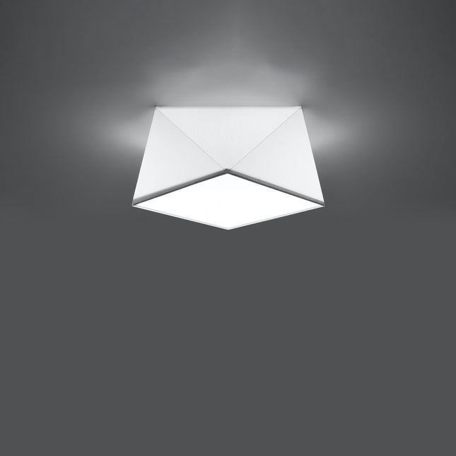Geometric Ceiling Light Hexa 25 White
