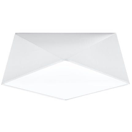 Geometric Ceiling Light Hexa 35 White