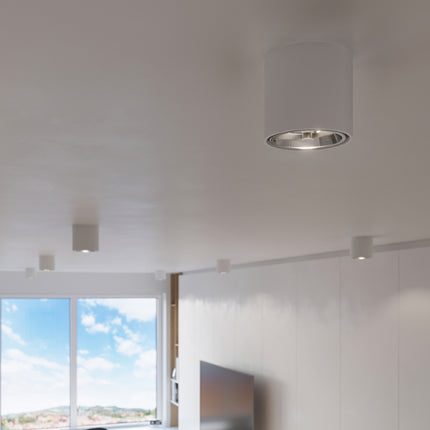 Sobre Circular White Ceiling Light