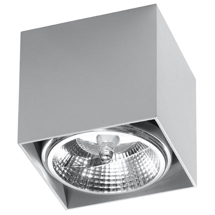 Sobre Square Grey Ceiling Light