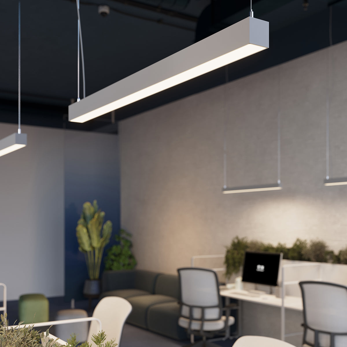 Modern Bar Pendant Lamp 118 gray