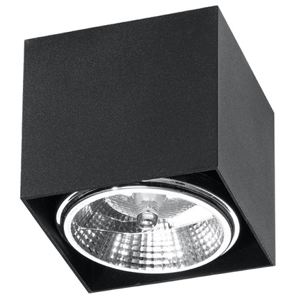 Sobre Square Black Ceiling Light