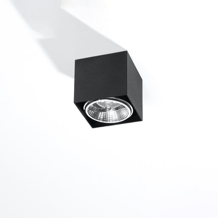 Sobre Square Black Ceiling Light