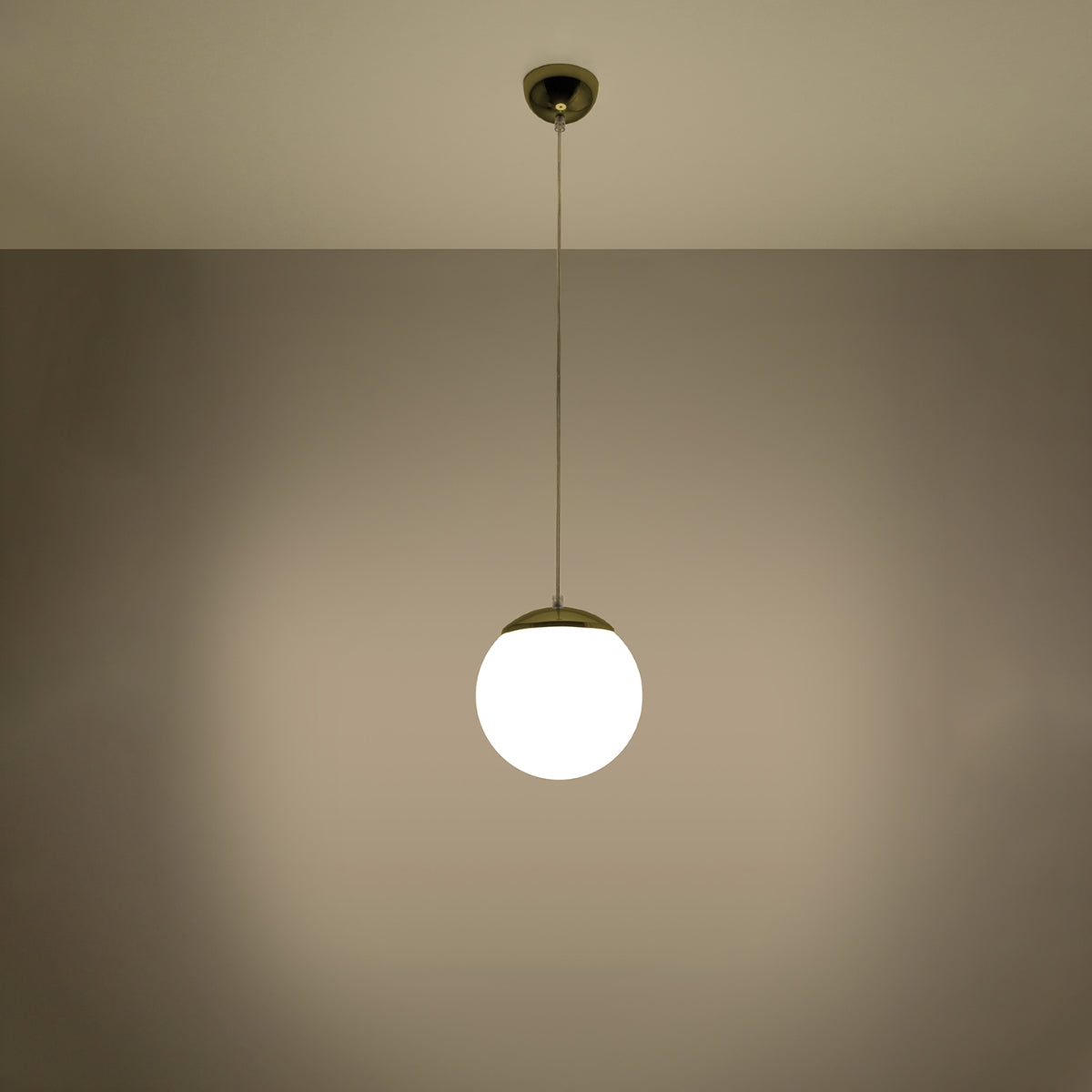 Sphere 20 gold pendant lamp