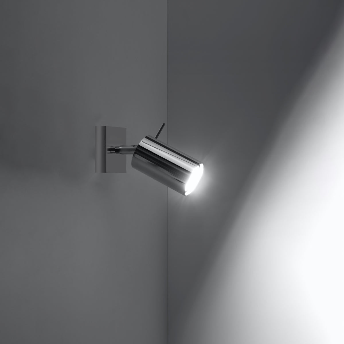 LED Directional Wall Light Chrome