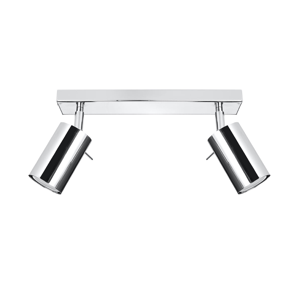 Directional ceiling light 2 LED chrome