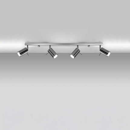 Richtungsdeckenleuchte 4L LED Chrom