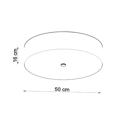 Full Circle Ceiling Light 50 White