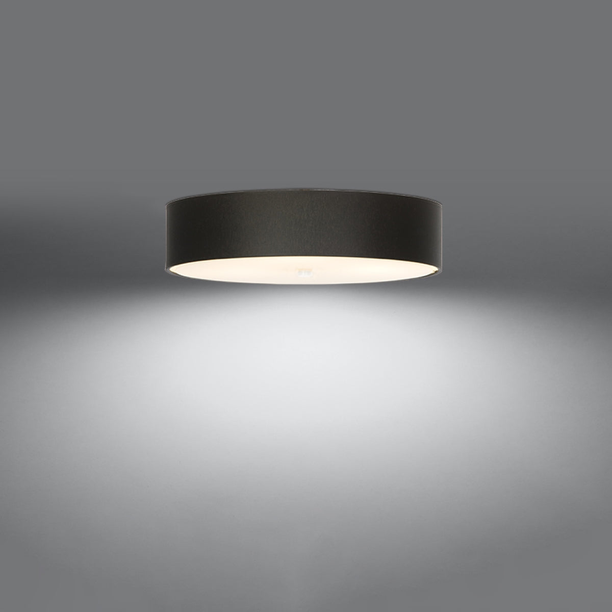 Full Circle 50 black ceiling light