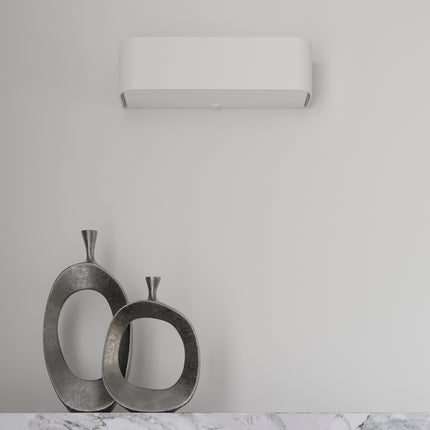 Lustre Carré Plein 45 blanc