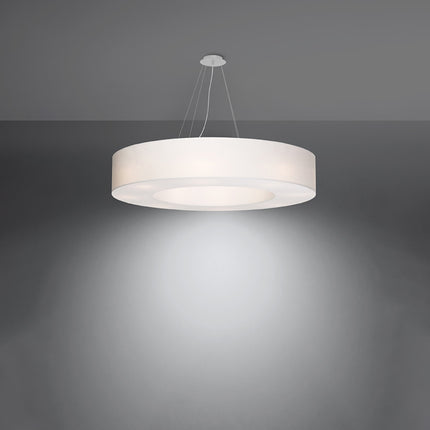 Lustre Saturne 90 blanc