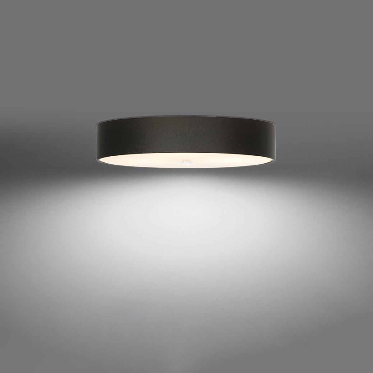 Full Circle Ceiling Light 60 Black