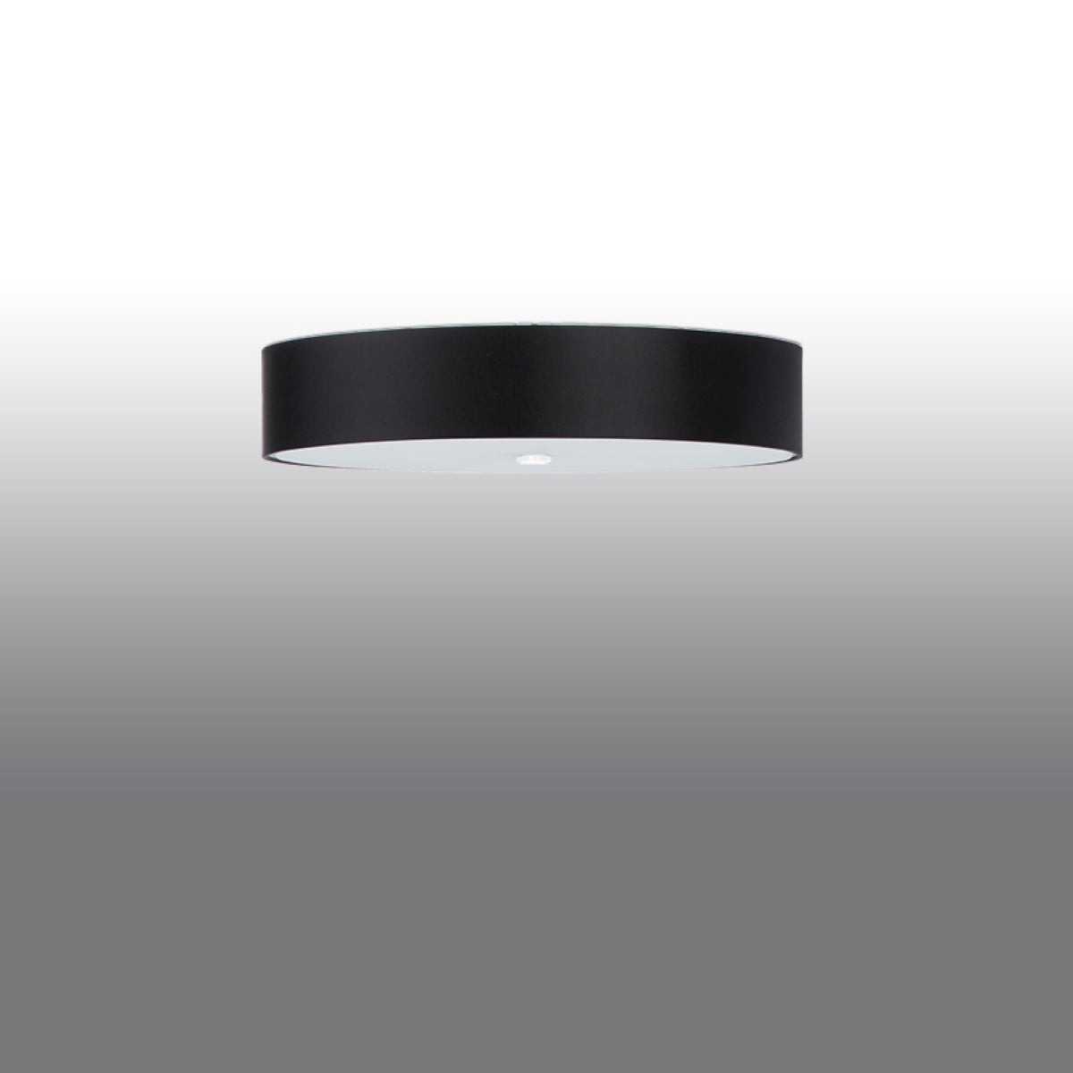 Full Circle 70 black ceiling light