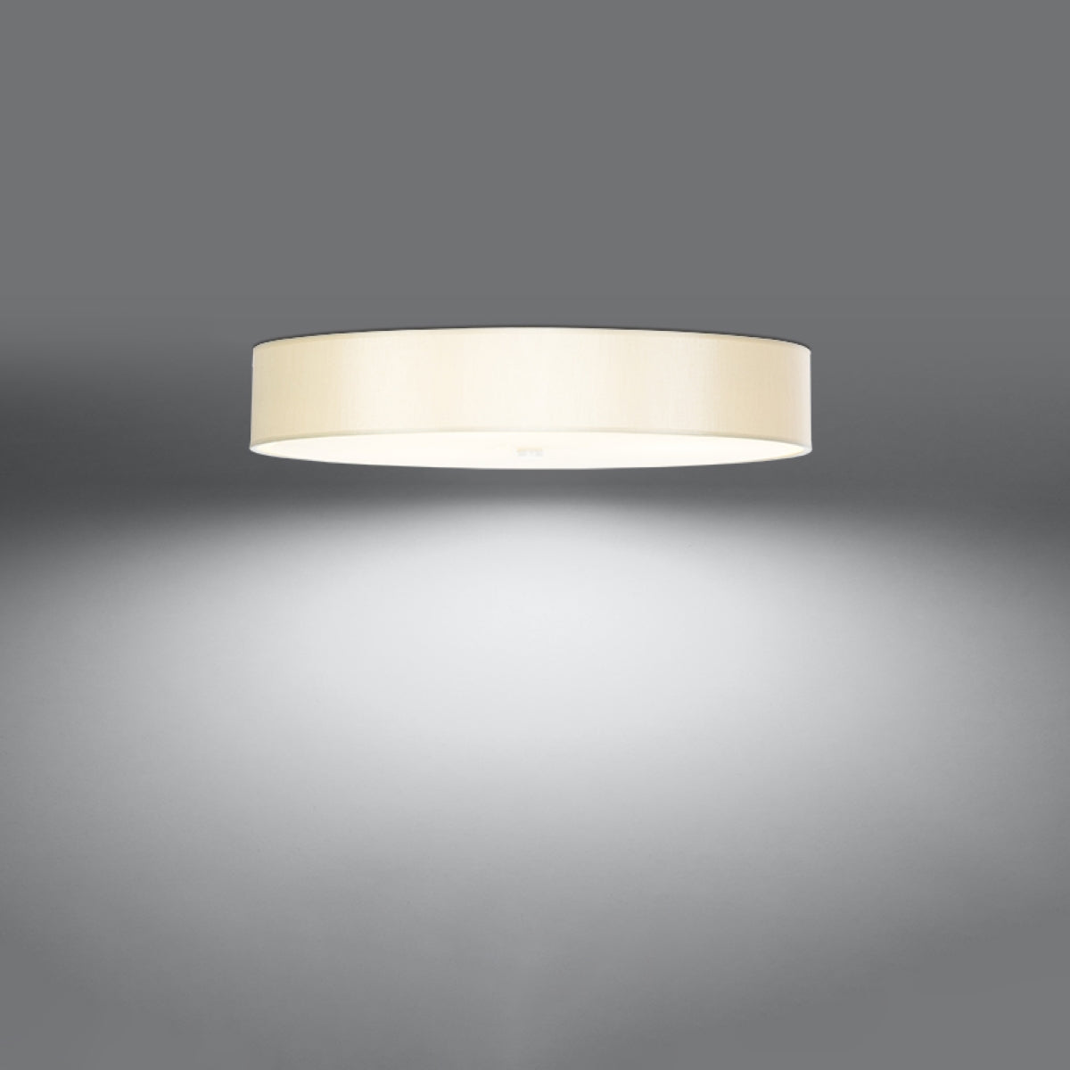 Full Circle 80 white ceiling light