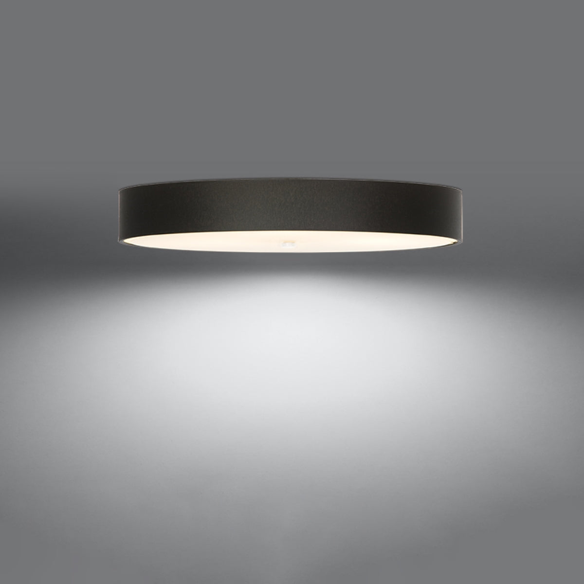 Full Circle 100 black ceiling light