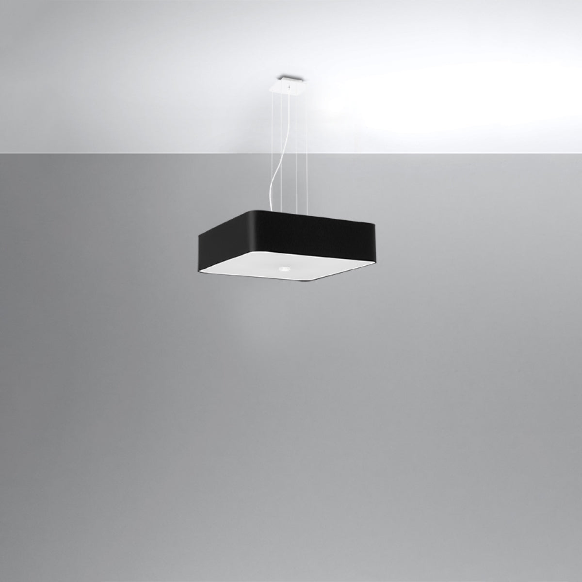 Full Square Chandelier 55 black