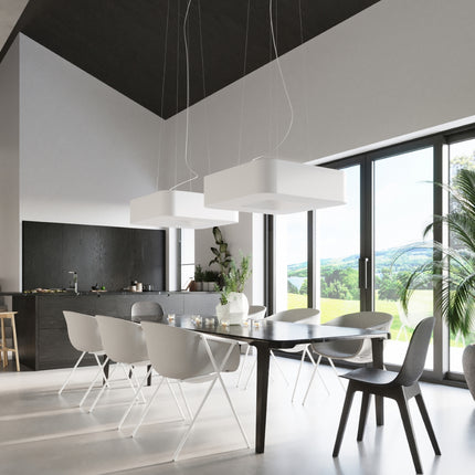 Uranus 80 white chandelier