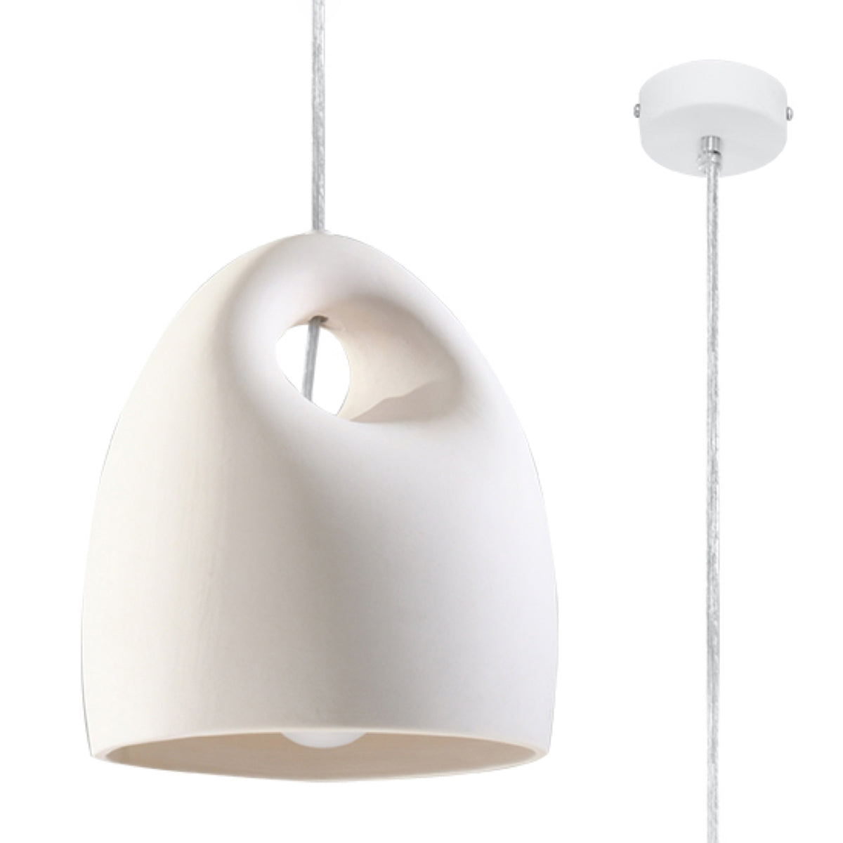 Lampe pendante en céramique BUKANO