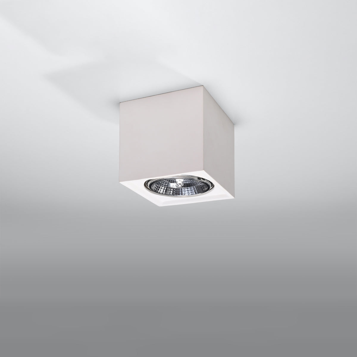 Minimalist LED Cube Spot Ceiling Light