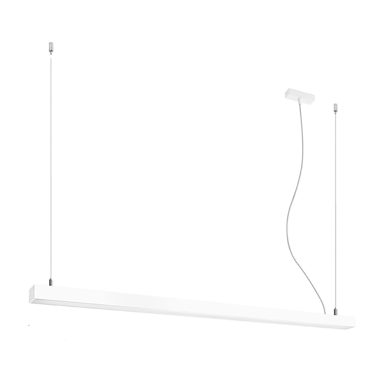 Suspension Barre Moderne 150 blanc