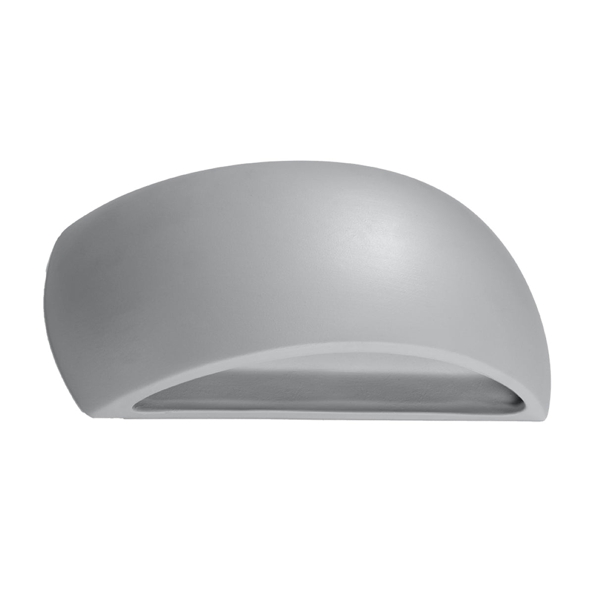 Grey Ceramic Shell Wall Lamp