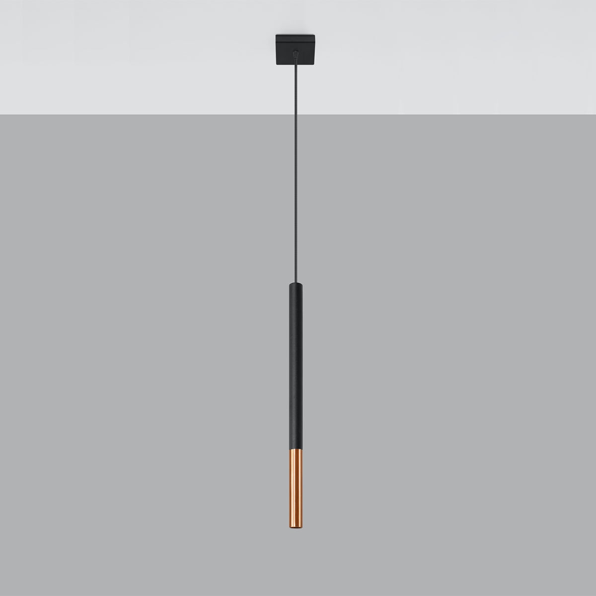 Modern Mozaica 1 black/copper pendant light