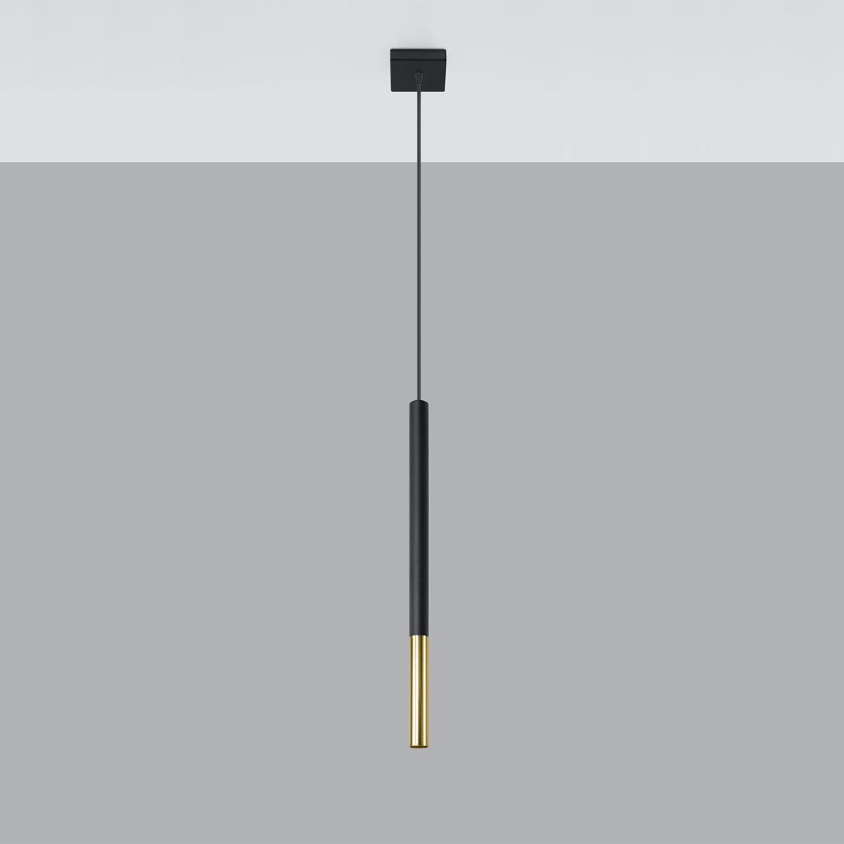 Modern Mozaica 1 black/gold pendant light