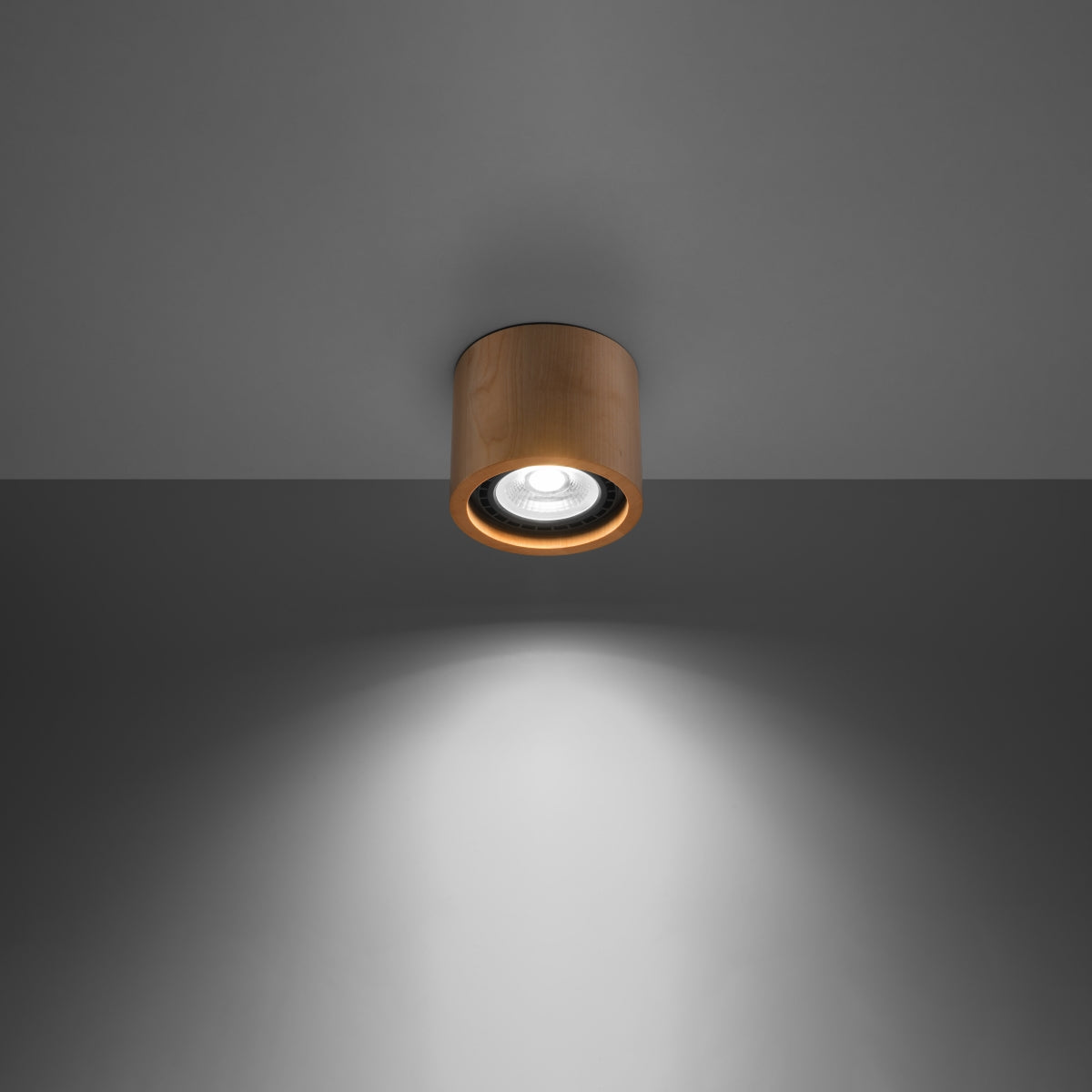 Modern Basic 1 ceiling light natural wood