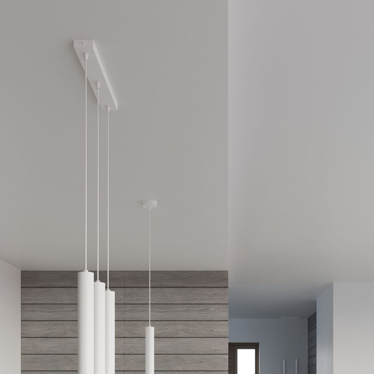 Suspension Ligne Claire 2 blanc