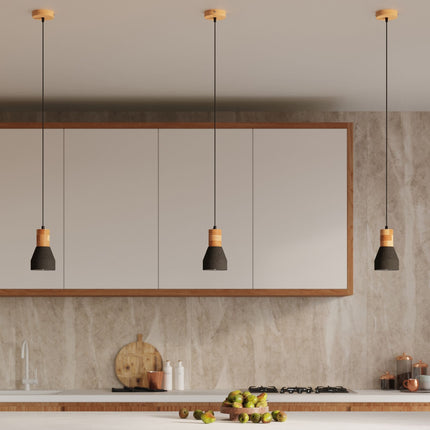 Suspension Fusion Naturelle noir