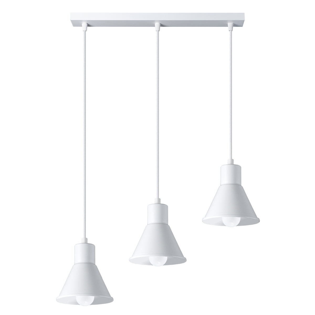 Conique 3 pendant lamp white [E27]