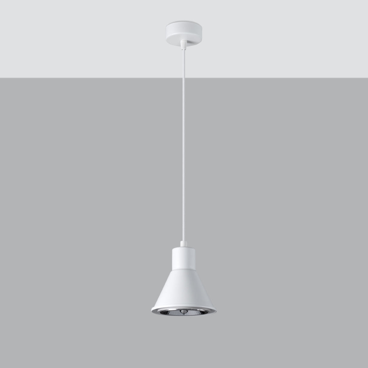 Conique 1 white pendant lamp [ES111]